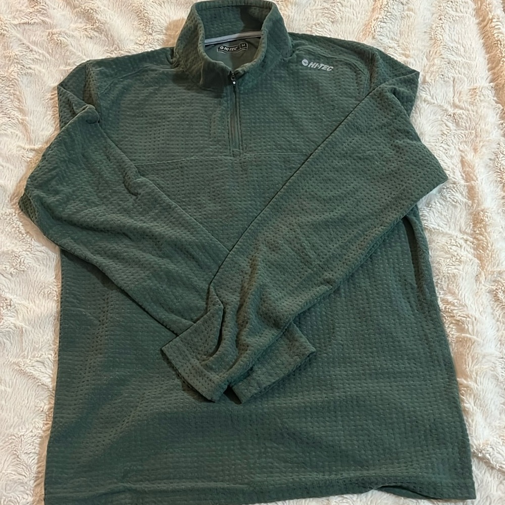HI-TEC Green Quarter Zip Pullover Size M